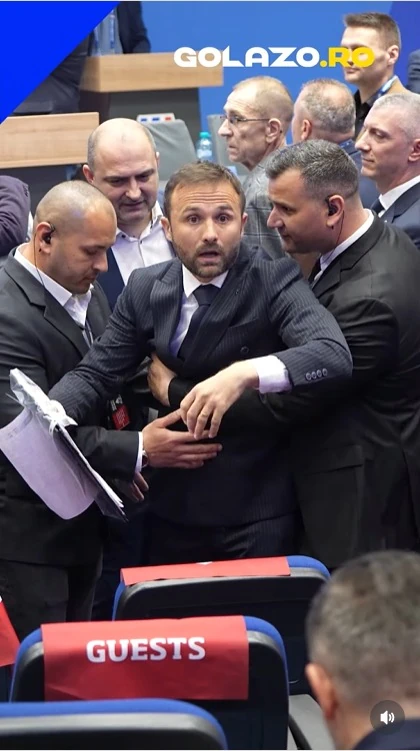 Ilie Drăgan oprit în sala FRF 2026