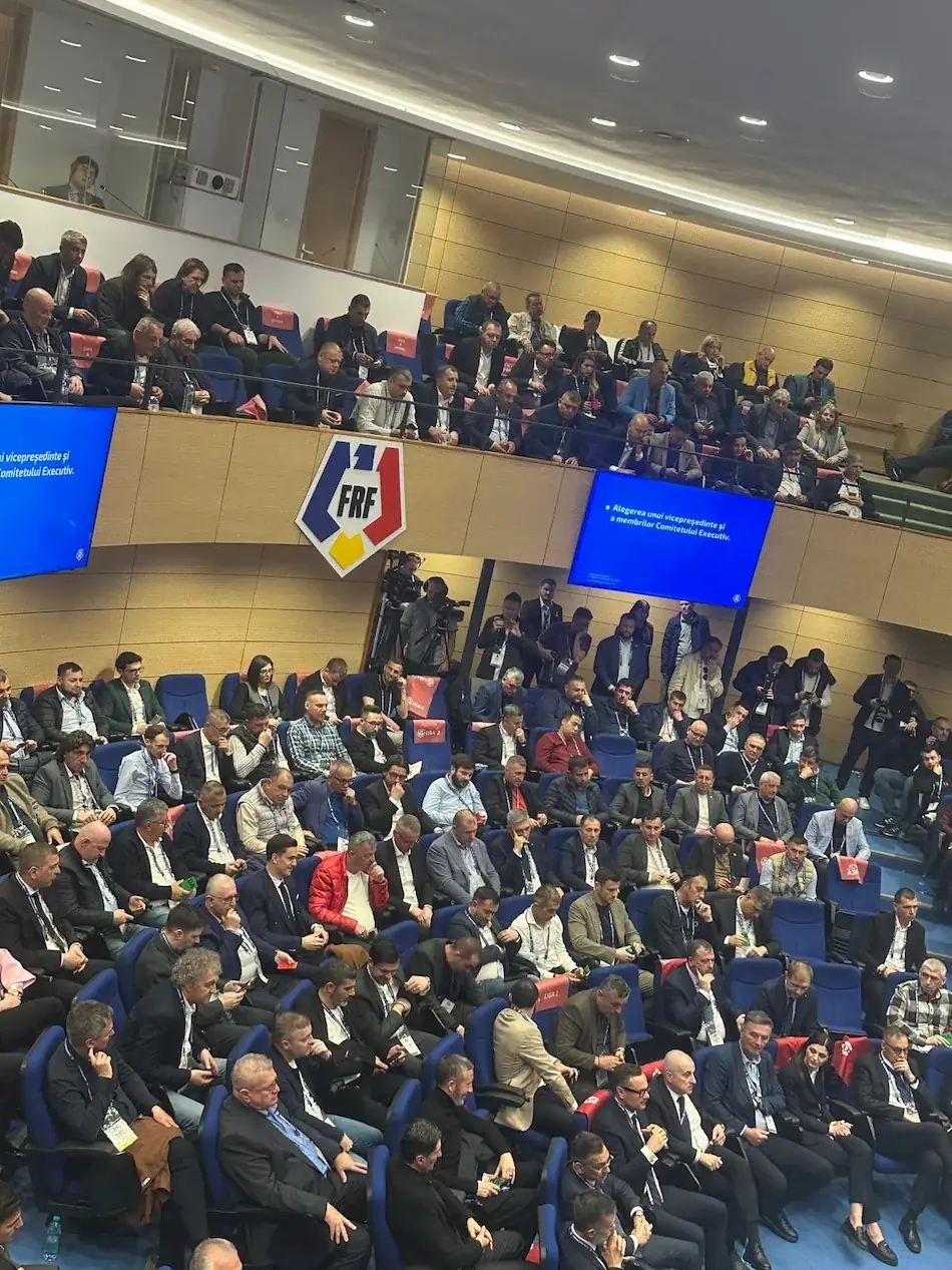 Sala plină la Adunarea Generală FRF 2026